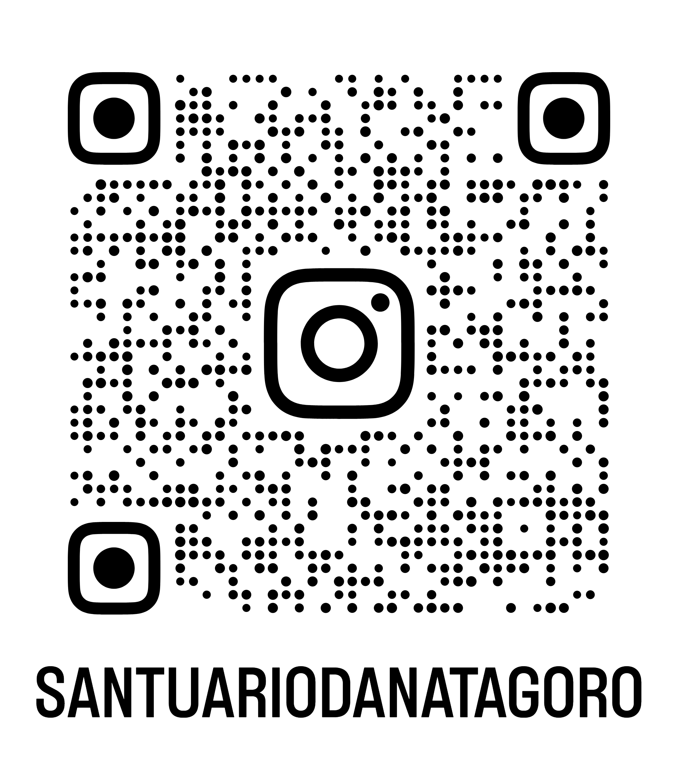QR para Instagram del Santuario Dana Tagoro